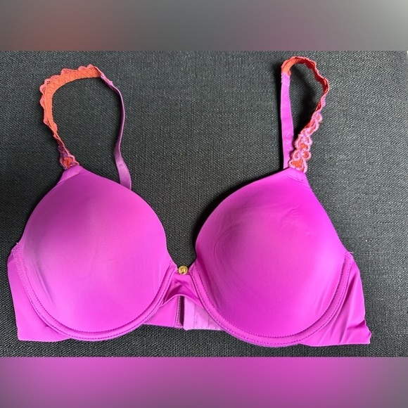 BRA Natori Violet 36B Underwire Plunge 732080 opaque 3422 HP - Picture 12 of 13